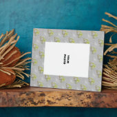 ゴールデンハートオンシルバーグリッター フォトプラーク (側面)