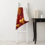 ゴールデンハートオンレッドwith星 シェルパブランケット (インサイチュ)