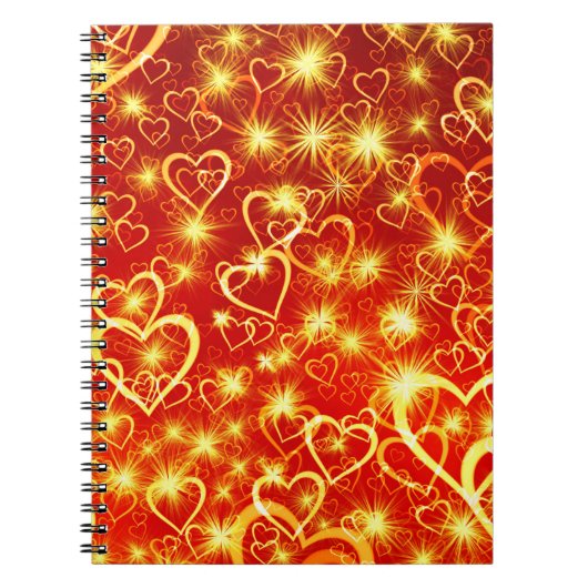 ゴールデンハートズスターバースト ノートブック (正面)