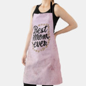 ゴールデンハートトレンディース最高のクリットママエバーモダン エプロン (インサイチュ)