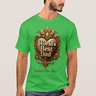 "ゴールデンハートパパ" Tシャツ