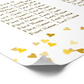 ゴールデンハート結婚の座席表 ポスター (角)