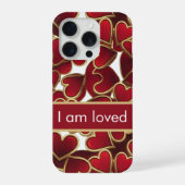 ゴールデンハート肯定 iPhoneケース (裏面)