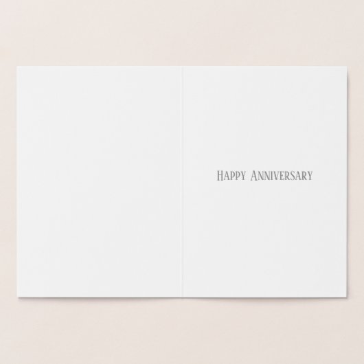 ゴールデンハート50周年結婚のお母さんとパパ 箔カード (内部)