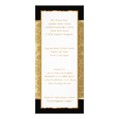 ゴールデンハート – メニュー (裏面)