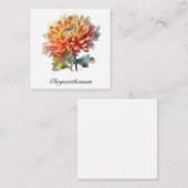 ゴールデンハーベストキクカスタムク ノートカード (正面/裏面)