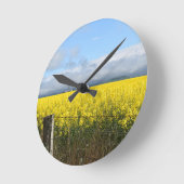 ゴールデンハーベストトビト ラウンド壁時計 (傾斜)