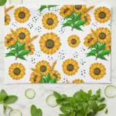 ゴールデンハーベストホワイト キッチンタオル (折り畳み)