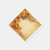 ゴールデンハーベスト財宝：リース収穫 スタンダードカクテルナプキン (角)