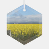 ゴールデンハーベスト ガラスオーナメント (正面)