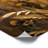 ゴールデンハーベスト:自然の交響曲 ポスター (角)