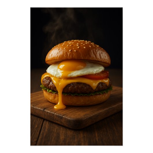 ゴールデンハーモニー - 完璧なグルメチーズバーガー ポスター (正面)