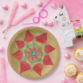 ゴールデンハ絵を描ンドマダラ紙プレート9イン ペーパープレート (パーティー)