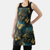 ゴールデンバタフライオールオーバープリントエプロン エプロン (インサイチュ)