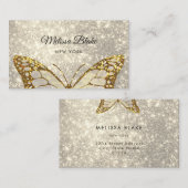 ゴールデンバタフライビジネスカード 名刺 (正面/裏面)