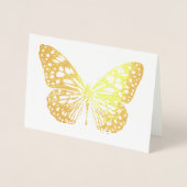 ゴールデンバタフライフォイルカード 箔カード (正面)