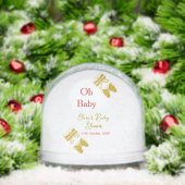 ゴールデンバタフライレッドベビーシャワーオベビー モダン (クリスマス)