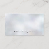 ゴールデンバタフライ体シルエット 名刺 (裏面)