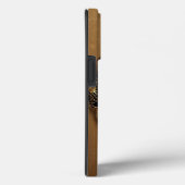 ゴールデンバタフライ華美インフレーズデザイン Case-Mate iPhoneケース (裏面 / 右)