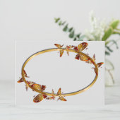 ゴールデンバターブライズ招待状 招待状 (スタンド正面)