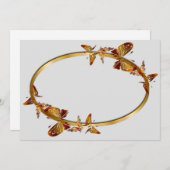 ゴールデンバターブライズ招待状 招待状 (正面/裏面)