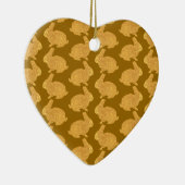 ゴールデンバニー セラミックオーナメント (右)