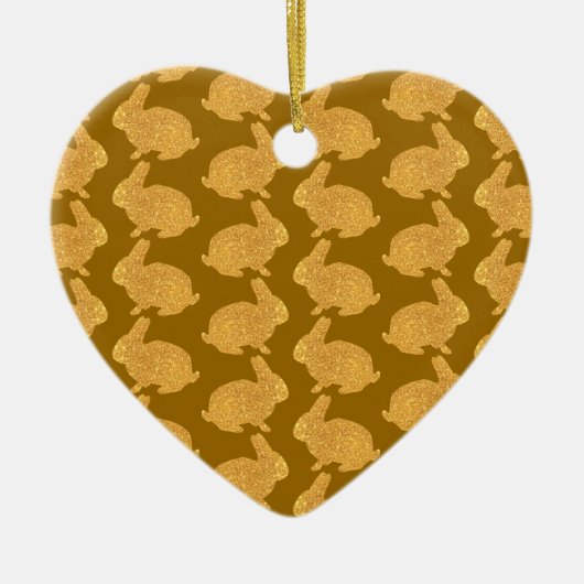 ゴールデンバニー セラミックオーナメント (正面)