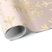 ゴールデンバラとゴールデンスノーフレーク ラッピングペーパー (ロールコーナー)