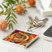 ゴールデンバラアート キーホルダー (側面)