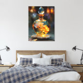 ゴールデンバラエッセンス – 発光ファンタジー香水 キャンバスプリント (インサイチュ (寝室))