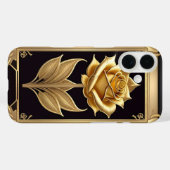 ゴールデンバラエレガント華美詳細 Case-Mate iPhoneケース (裏面 (横))