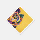 ゴールデンバラゴシック水彩画 スタンダードカクテルナプキン (角)