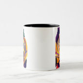 ゴールデンバラゴシック水彩画 ツートーンマグカップ (中央)