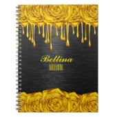 ゴールデンバラパーソナライズされたノート ノートブック (正面)