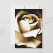 ゴールデンバラブライダルシャワー招待 招待状 (裏面)