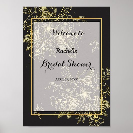 ゴールデンバラブライダルシャワー ポスター (正面)