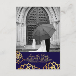 ゴールデンバラ保存日付 – 青 セーブザデート