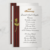 ゴールデンバラ創立50周年記念 招待状 (正面/裏面)