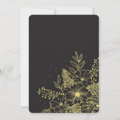 ゴールデンバラ囲い 招待状 (裏面)