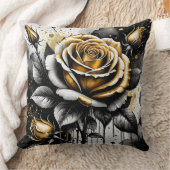 ゴールデンバラ抽象芸術 クッション (ブランケット)