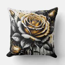 ゴールデンバラ抽象芸術 クッション