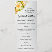 ゴールデンバラ放射能：シルバー結婚式 プログラム (正面)