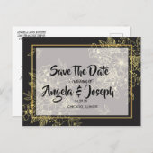 ゴールデンバラ日付の保存 案内ポストカード (正面/裏面)