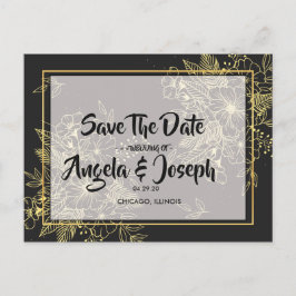 ゴールデンバラ日付の保存 案内ポストカード