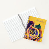 ゴールデンバラ水彩画 ノートブック (内部)