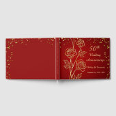 ゴールデンバラ紙吹雪結婚50周年 ゲストブック (全面)