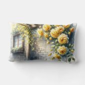 ゴールデンバラ素朴オンストーンコテージウォール ランバークッション (裏面)