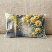 ゴールデンバラ素朴オンストーンコテージウォール ランバークッション