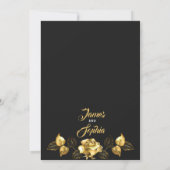 ゴールデンバラ結婚ズ 招待状 (裏面)