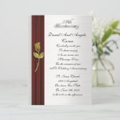 ゴールデンバラ25周年記念の誓いの更新 招待状 (スタンド正面)